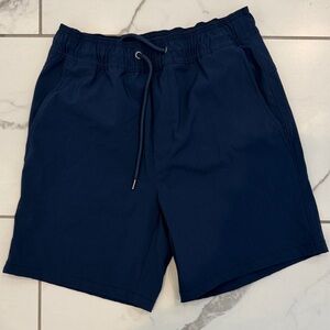 Men's Navy Athletic Shorts